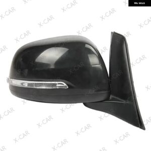スズキ 5ピン SX4 2012 2013 自動外側ドアバックミラー アセンブリ ASSY - BLACK RIGHT