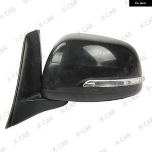 スズキ 5ピン SX4 2012 2013 自動外側ドアバックミラー アセンブリ ASSY - BLACK LEFT
