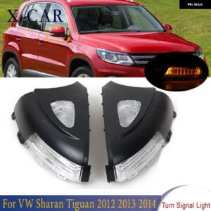 LED サイドミラー ウィンカーライト VW ティグアン MK1 2008-2018 バックミラー インジケータランプ シャラン 2012-2015 リピーター - 1 Pair