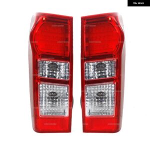 いすゞ DMAX D-MAX 2012-2016-19 リア LED テールライト アセンブリ ワイヤーハーネス 電球 8961253983 898125393 - Red-Pair