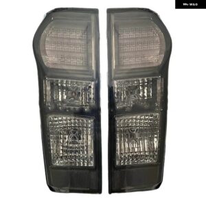 いすゞ DMAX D-MAX 2012-2016-19 リア LED テールライト アセンブリ ワイヤーハーネス 電球 8961253983 898125393 - Smoked-Pair