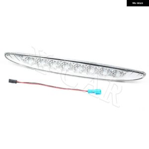スモークレッドホワイト LED 3RD ブレーキランプ 2002 2003-2006 MINI COOPER R50 R53 第1世代ハイマウントブレーキライトストップカーライト - White Shell