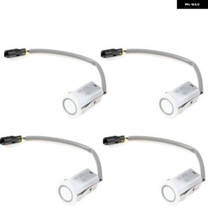 4個 新 PDC パーキングセンサー カムリ RX PZ362-00208 PZ36200208 PZ36200201 PZ362-00201 188300-4110 188300-9060 1883004110 - White