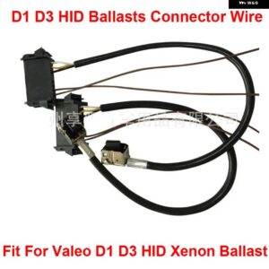 2個 D1S D1R D1C D3S D3R D3C HID キセノン ヘッドライト 電球 バラスト ワイヤーハーネス ケーブル アダプターホルダー コード配線ソケットヴァレオ - D1S