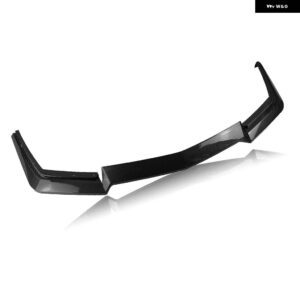 フロントバンパー スポイラー リップキャデラック CTS-V 2009-15 カーボンルック/グロスブラックアンダースプリッターキット - Carbon Fiber Look
