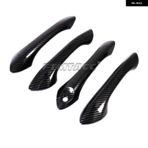 シボレー キャバリア ONIX 2019 - 2024 ABS カーボン ドアハンドル カバー ドアボウル フレーム トリム ステッカー アクセサ - Door Handle cvoer