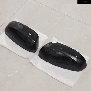 シボレー サイド ウイング バックミラー カバー キャップ シルバラードタホサバーバン GMC シエラユーコン XL 2007-2013 クロー - Glossy Black