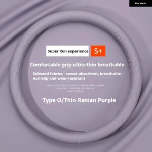 シボレー ステアリングホイール カバー 通気性アンチスリップ PU レザー 汎用 マリブクルーズカマロボルトボルト TRAX マリブ - circular type