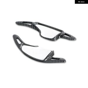 シボレー カマロ 2016-2023 ステアリングホイール シフター パドル ABS カーボン DSG 延長 シフト パドル アクセサリー - Carbon-Black