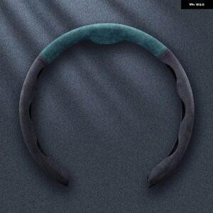 シボレー スエード ステアリングホイール カバー ブースターカバー 汎用 クルーズスパークカマロボルトボルト TRAX マリブ アクセサリー - For Chevrolet4