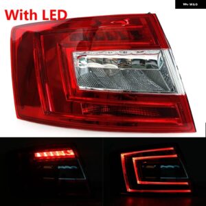 LED テールライト アセンブリ VW シュコダ シュコダ オクタヴィア 2015 2016 2017 ブレーキハザードランプ ハウジング リアランプ アセンブリ テールライト - LED Left