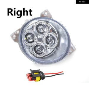 スカニア G440 G450 P410 フロント LED フォグランプ フォグライト ヘッドライト プラグ 1931614 1931613 - Right and Plug