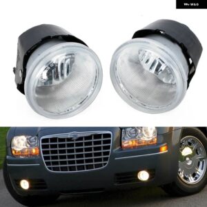 クライスラー 300C 5.7L 38596 フロント フォグライト ハロゲン フォグランプ H10 12V 42ワット 4805858AA - Only Left