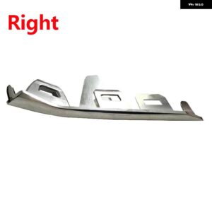 J7 2020 2021 2022 フロント フォグランプ 装飾 カバー 黒 フォグライト カバー クローム トリム バンパー トリム パネル トリム - Silver 1 Right