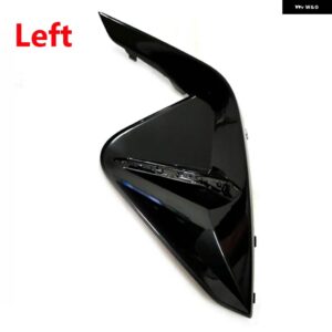 J7 2020 2021 2022 フロント フォグランプ 装飾 カバー 黒 フォグライト カバー クローム トリム バンパー トリム パネル トリム - Cover 1 Left