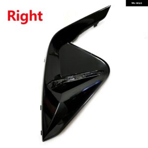 J7 2020 2021 2022 フロント フォグランプ 装飾 カバー 黒 フォグライト カバー クローム トリム バンパー トリム パネル トリム - Cover 1 Right