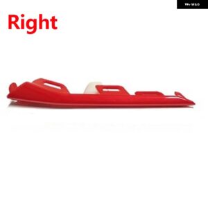 J7 2020 2021 2022 フロント フォグランプ 装飾 カバー 黒 フォグライト カバー クローム トリム バンパー トリム パネル トリム - Red 1 Right