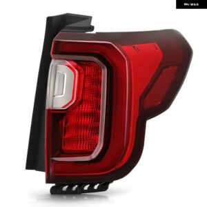 テールライト GMC アカディアデナリ SL SLE SLT 2020-2023 リアライトドライビングランプブレーキランプ ウィンカーランプ 84746543 84863044 - Right