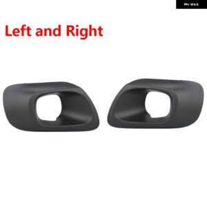 ABS フロント フォグランプ フロント バンパー フォグランプ フレーム カバー フォグランプ トリミング ベゼル カバー シトロエン エアクロス C5 2017 - Left and Right