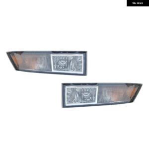 キャデラック エスカレード 2007-14 フロント バンパー フォグランプ アセンブリ と 電球 フォグランプ - Left and Right