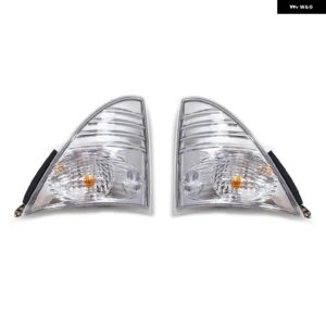 81510-2081 フロントサイド コーナーライト インジケーター ライト ウィンカーライト 日野 500 レンジャー トラック FC FD GD FE FT FX GT GX FL GK - White 1 Pair