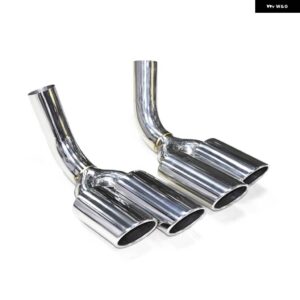 ステンレス マフラーマフラーヒント メルセデス Gクラス W463 G500 G55 G63 G65 1998 以降 テール パイプ ノズル - Silver
