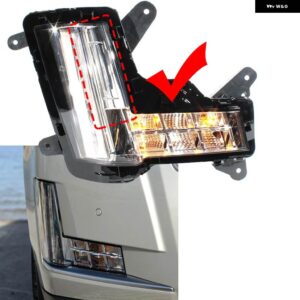 キャデラック エスカレード 2015-2020 LED フォグランプ DRL フォグランプ ヘッドライト ポジション ライト クラッシュ ブレーキ LED バンパー ランプ - Right