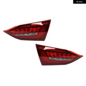 インフィニティ Q50 Q50L 2018-21 車 LED リアインナー テールライト アセンブリ テールランプ テールライト ウィンカーランプ ブレーキランプ - 1 Pair