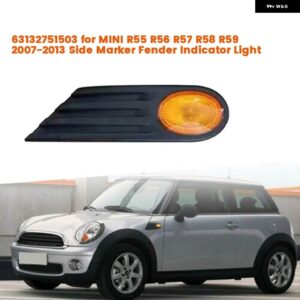 サイド インジケーター リピーターライト トリム ミニ R55 R56 R57 R58 R59 07-13 フェンダーマーカーアシストウィンカー - Left