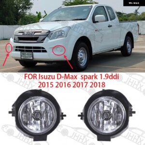 いすゞ D-MAX DMAX スパーク 1.9DDI 2015 2017 2018 OEM フロントバンパー フォグライト ランプ/ フォグランプ /スポーツライト - 1SET L R