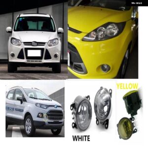 FOCUS ECOSPORT FIESTA RANGER フォグランプ ライト/フロントバンパー ライト/スポーツライト用 - White-2pcs
