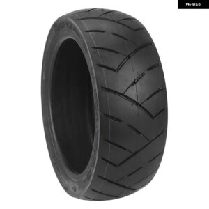 80/55-7.0 10.5X3.0 ロードチューブ レスタイヤ P65D ノーパンクタイヤ ロードチューブ レスタイヤ - Black A