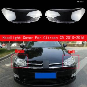 ヘッドライト カバー ヘッドライト ランプレンズ シェルランプシェード シトロエン C5 2010-2016 右 - right