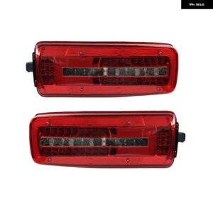 DAF XF95 XF105 CF95 トラック ボディパーツリア フォグライト LED テールライト - Red Right
