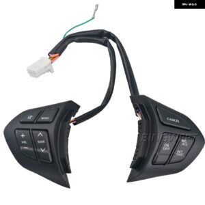 スズキ ステアリングホイール クルーズ コントロール ボタン スイッチ グランドビターラ II 2007-2013 赤バックライト - black