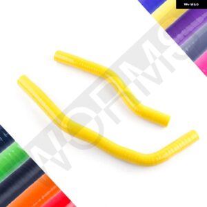 スズキ 1992-2001 RM80 RM 80 シリコン ラジエーター 冷却液 ホース パイプ キット 1993-00 - Yellow