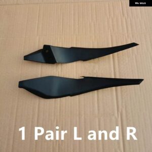 シボレー エクイノックス 2018-2021 フロントサイド フロントガラス カウルエアインレット グリル パネル 延長 カバー - 1 Pair L and R