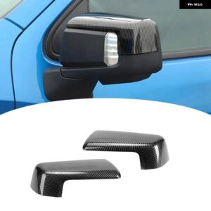 シボレー バックミラー キャップカバー トリム 交換 84469252 シルバラード 1500 GMC シエラ 1500 2019-2024 アク - Carbon fiber pattern