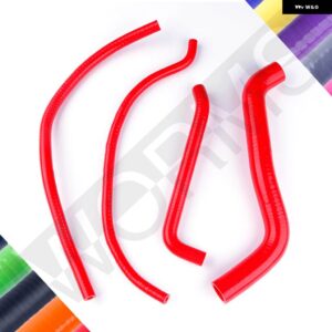 スズキ 2008-2009 750 GSXR600 GSXR750 シリコン 冷却液 ラジエーター パイプ キット セット - Red