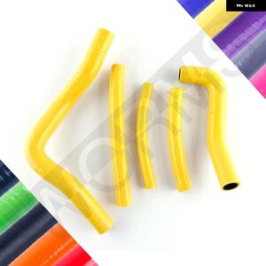 スズキ 1996-2000 RM125 RM 125 1997 1998 1999 シリコン ラジエーター 冷却ホースキット - Yellow