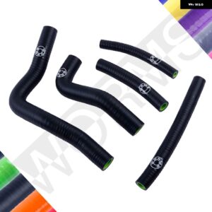 スズキ 1996-2000 RM125 RM 125 1997 1998 1999 シリコン ラジエーター 冷却ホースキット - matt balck