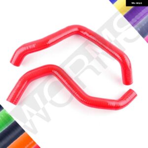 スズキ シリコン ラジエーター 冷却液 ホースキット GSXR750 GSXR600 2004 2005用 - Red