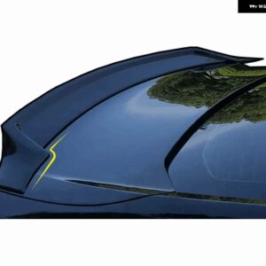 シボレー テール翼リア トランク リップ スポイラー トリム マリブ XL 2016-21 ABS スポイラー - black