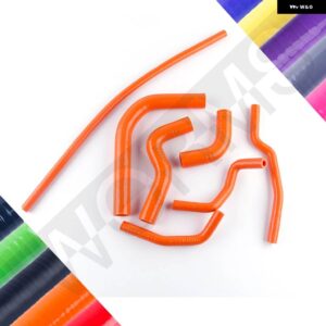 スズキ サムライ 1.3L 1986-1995 シリコン ラジエーター 冷却液 ホースキット 1987-94 - Orange
