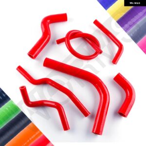 スズキ サムライ 1.3L 1986-1995 シリコン ラジエーター 冷却液 ホースキット 1987-94 - Red
