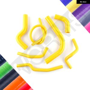 スズキ サムライ 1.3L 1986-1995 シリコン ラジエーター 冷却液 ホースキット 1987-94 - Yellow
