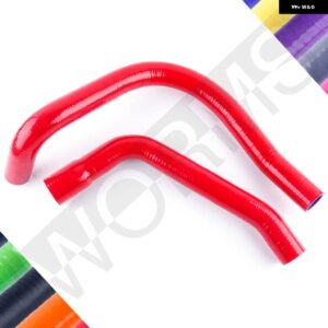 シボレー カマロファイアバード T/A V8 1967-1969 1968 シリコン ラジエーター ホース パイプ キット - Red
