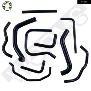 シボレー 1995 1996 1997 カマロ ファイアバード 5.7L LT1 V8 シリコン ラジエーター クーラント ホースキット に適合 - black