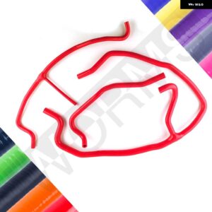 シボレー 2005-2013 クロベット C6 Z06 6.0L 6.2L 7.0L シリコンヒーター拡張タンクホースキット 39052 - Red