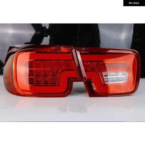 シボレー マリブ 2013-2015 LED テールライト リアランプ テールテールランプウィンカーブレーキ駆動デイライト左 + 右 - Red Lens